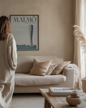 Malmö Travel Poster Poster