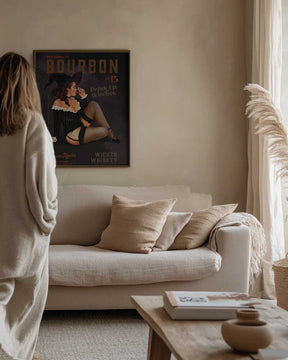 Babes of Bourbon October Halloween Witch Poster