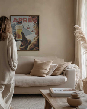 Apres Ski Alpine Poster