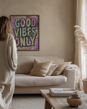 Good Vibes Only No 2 Poster