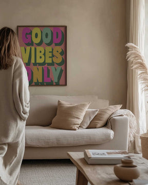 Good Vibes Only No 3 Poster