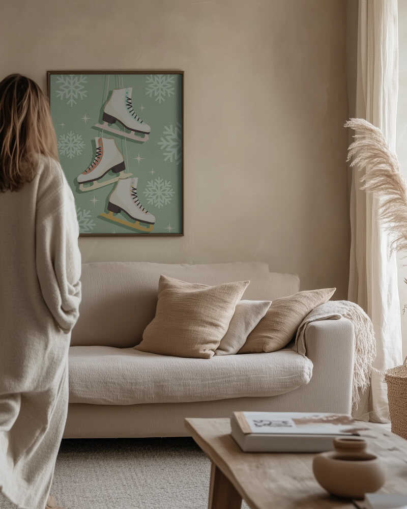 Three Skates Poster