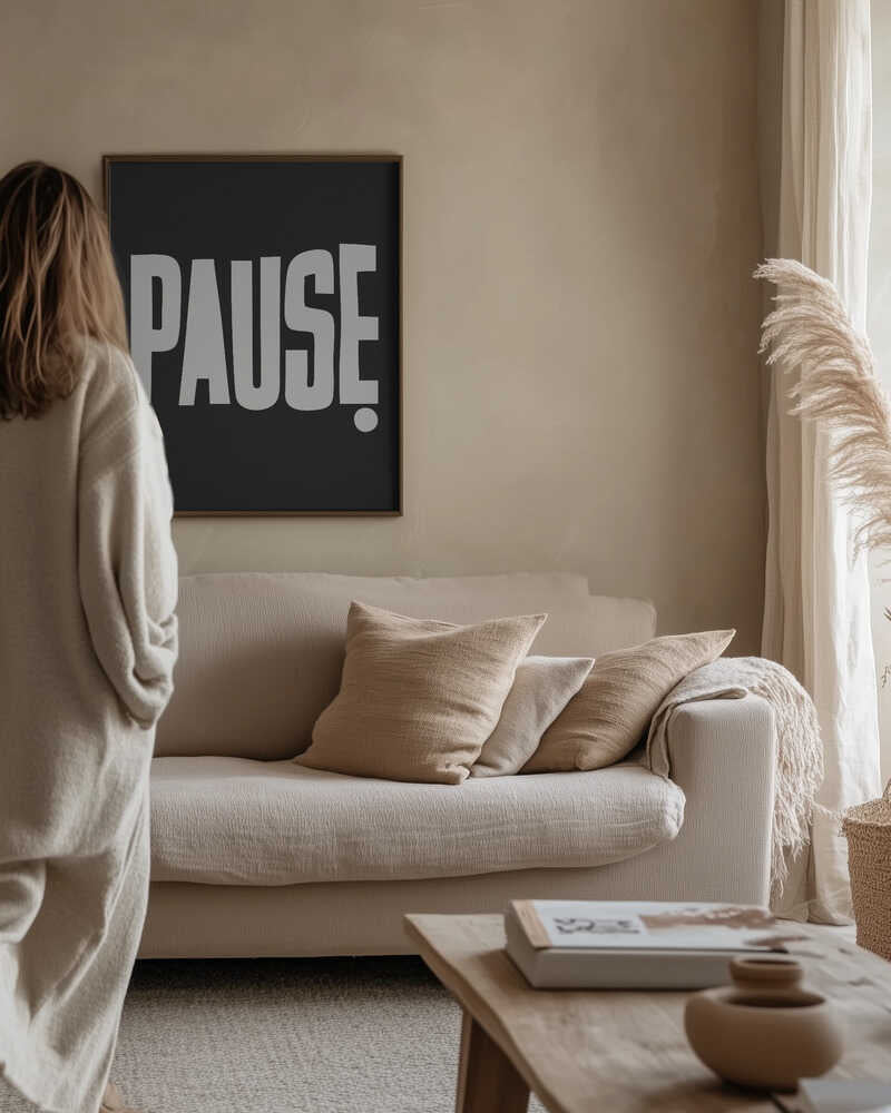 Pause Poster