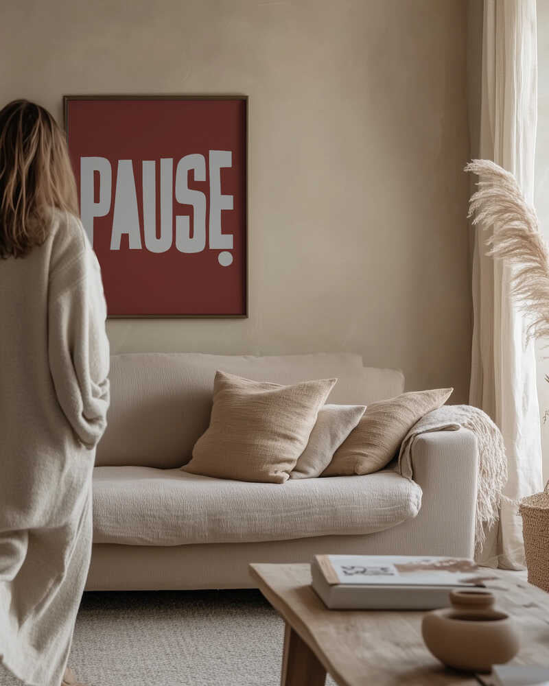 Pause Poster