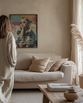 Love Glasses On Poster