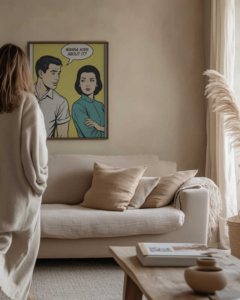 Wanna Kiss About It? Poster