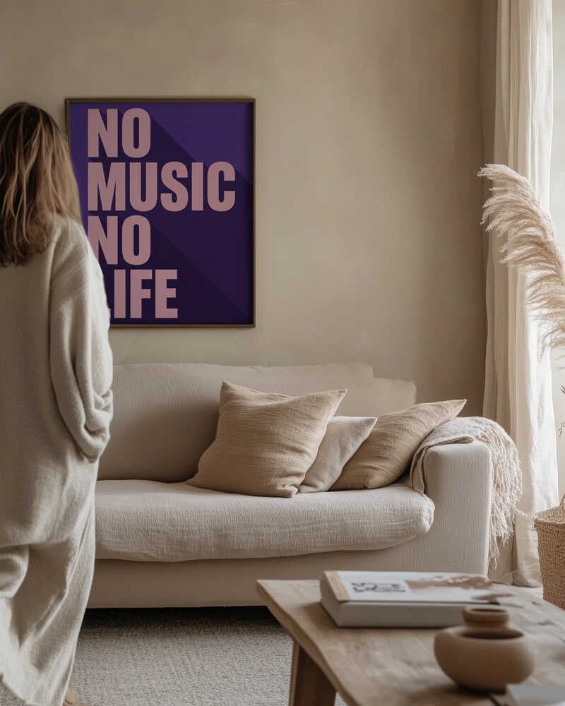 No Music, No Life Poster