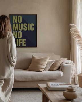 No Music, No Life Poster