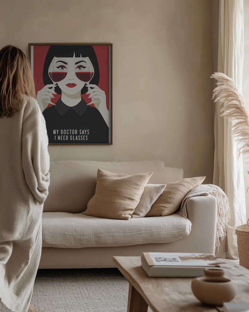 My Doctor Says I Need Glasses Poster