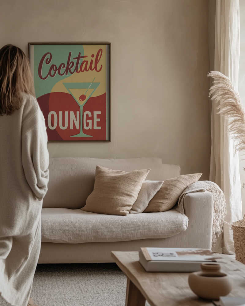 Cocktail Lounge Poster