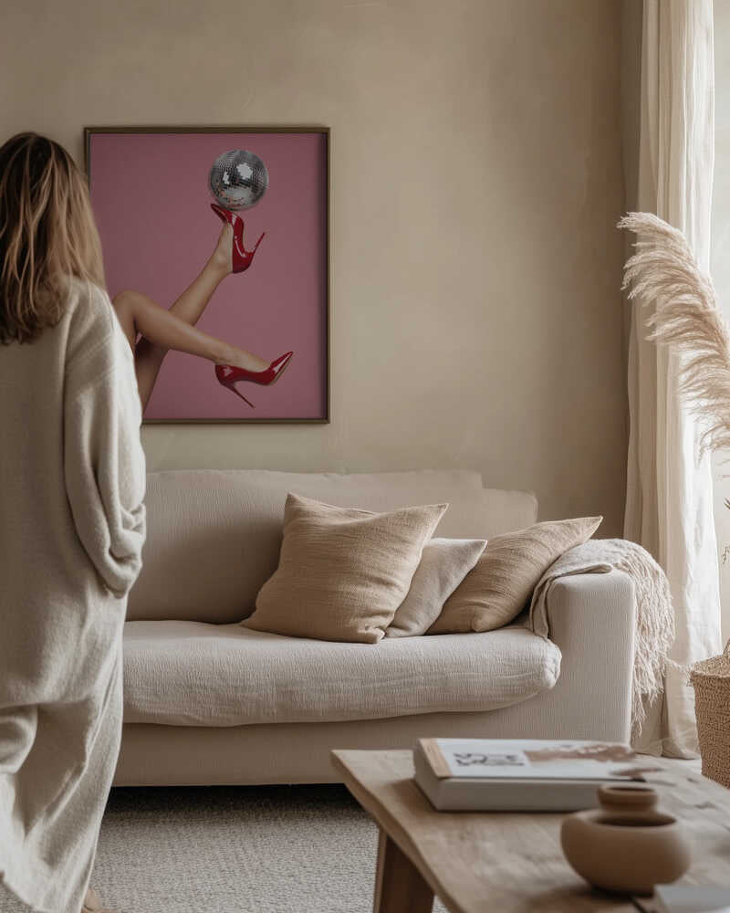 Disco Legs No 2 Poster