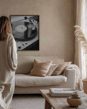 Vinyl Record Player Poster