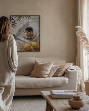 Coffee and Lemons Poster