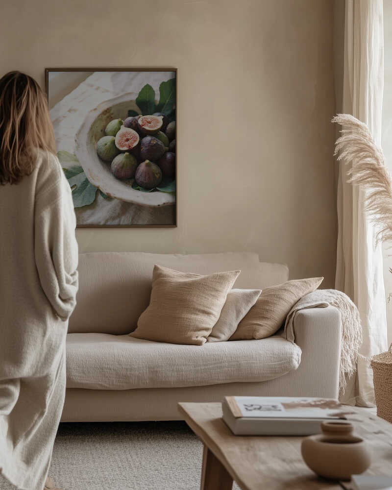 Figs In a Bowl Poster