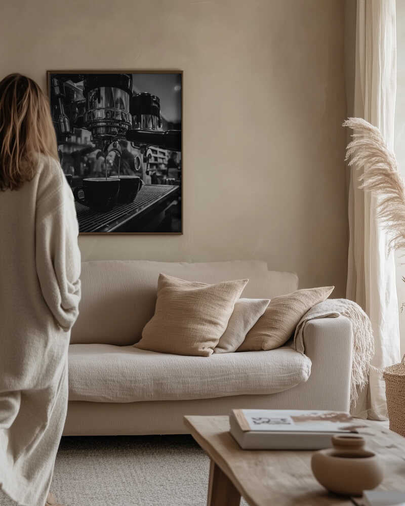 Double Espresso Cups Poster