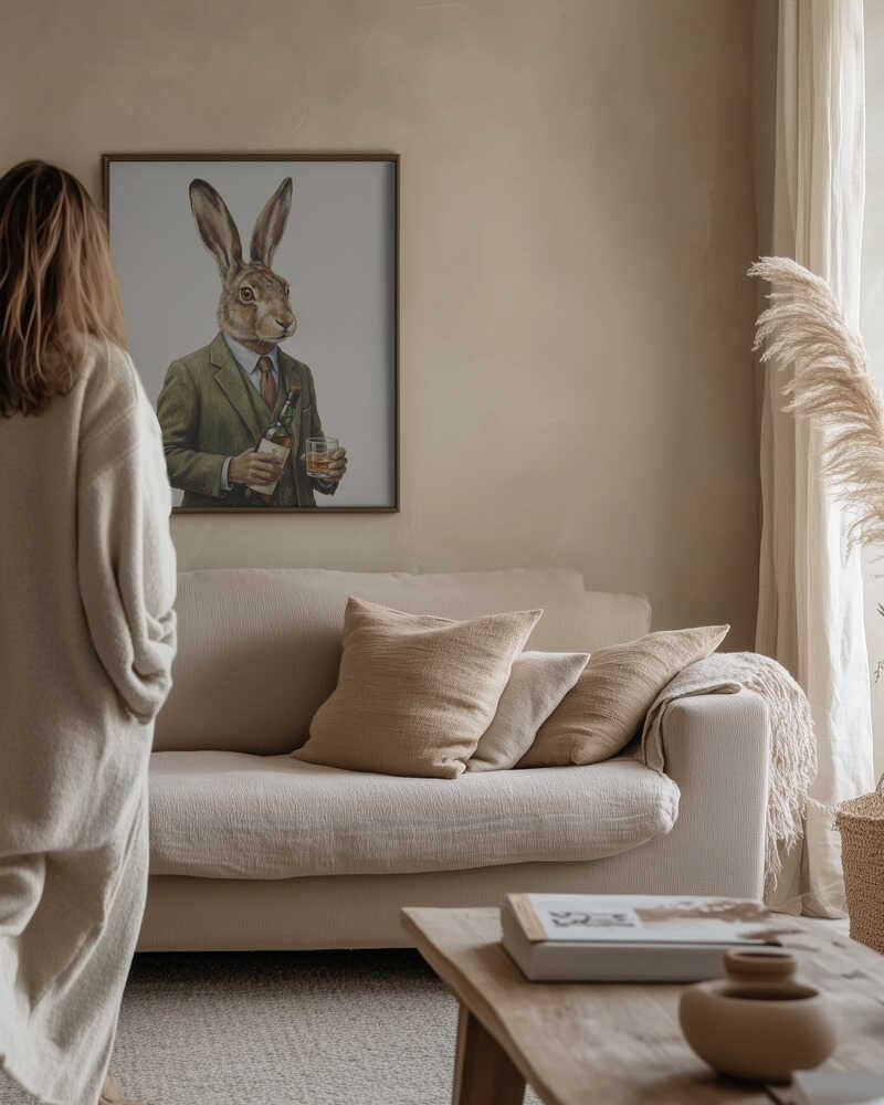 The Whiskey Hare Poster