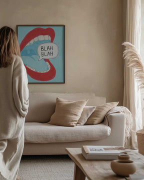 Blah Blah Poster