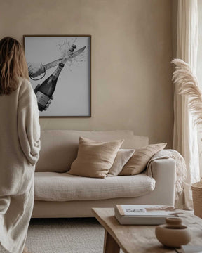 Sabering Champagne Poster