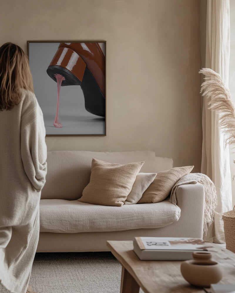 Chewing Gum Under the Shoe Poster