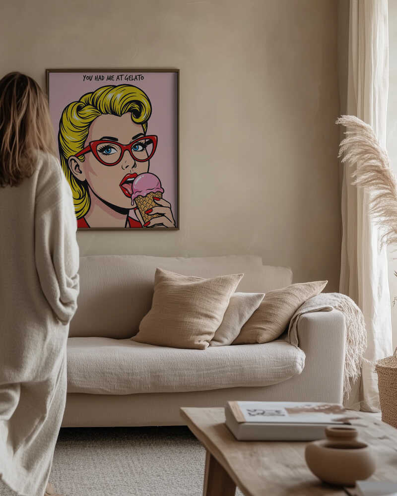 You Had Me At Gelato Poster