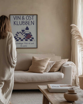 Vin & Ost Klubben Poster