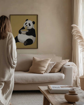 Noodle Panda Poster