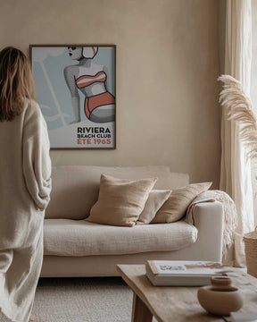 Riviera Beach Club Summer Poster