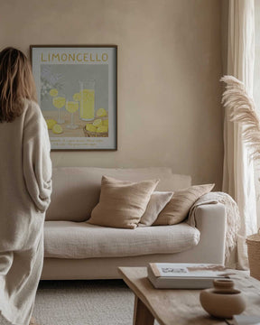 Limoncello Lemon Refreshment Poster