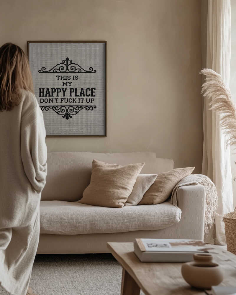 My Sassy Happy Place Poster