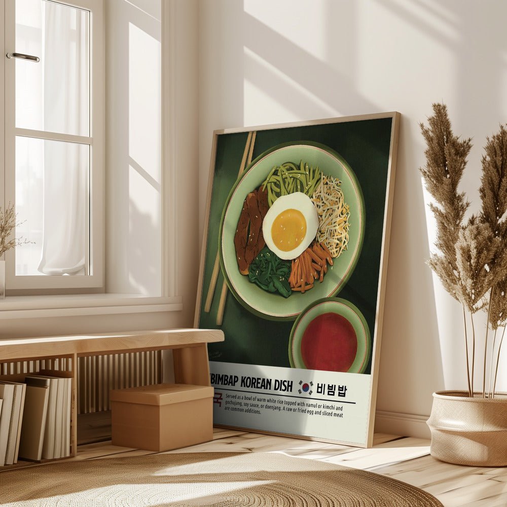 Bibimbap Poster - Corkframes.com