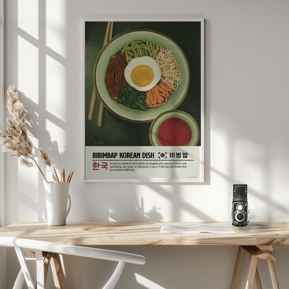 Bibimbap Poster - Corkframes.com