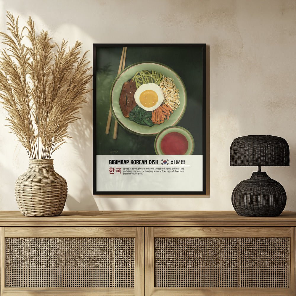 Bibimbap Poster - Corkframes.com