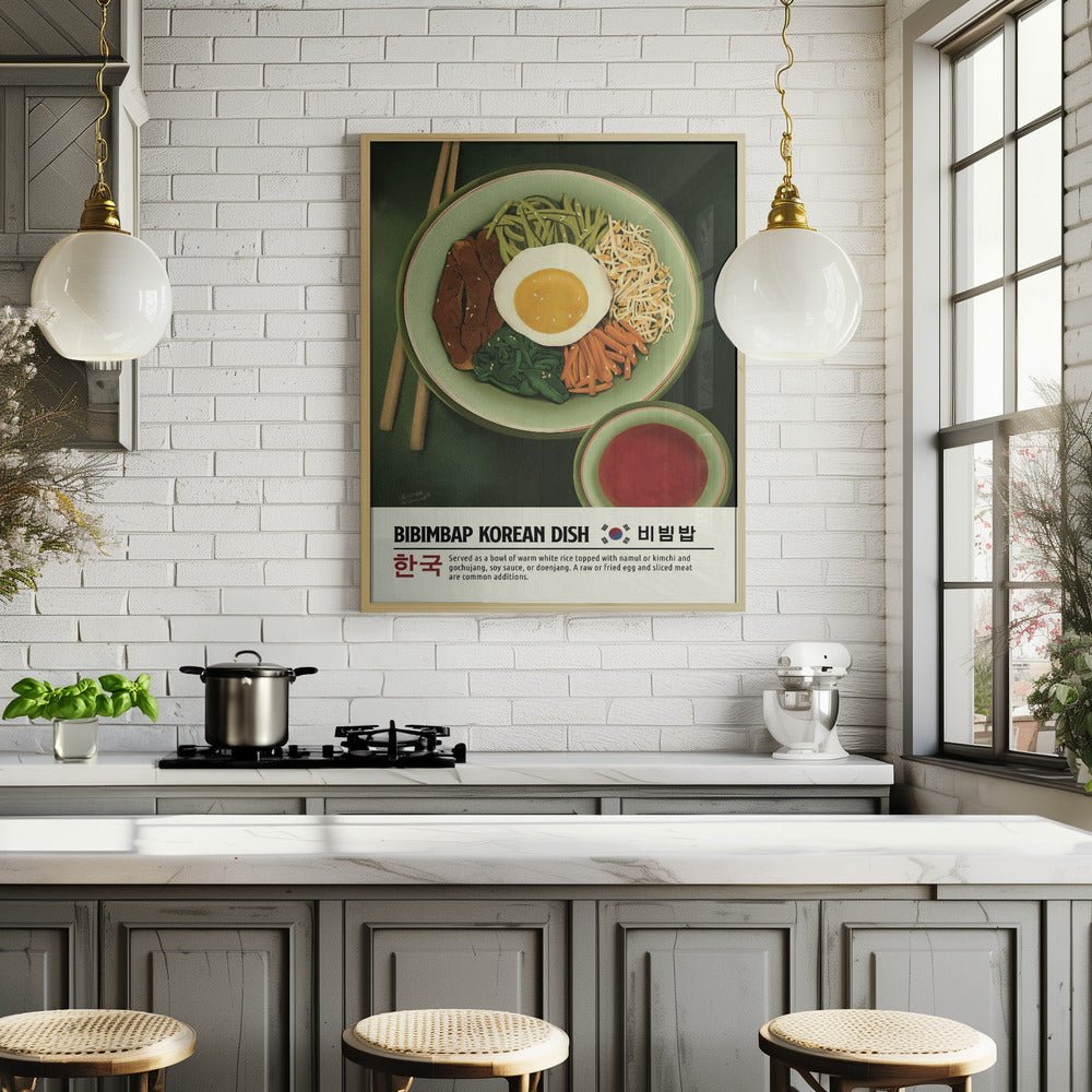 Bibimbap Poster - Corkframes.com