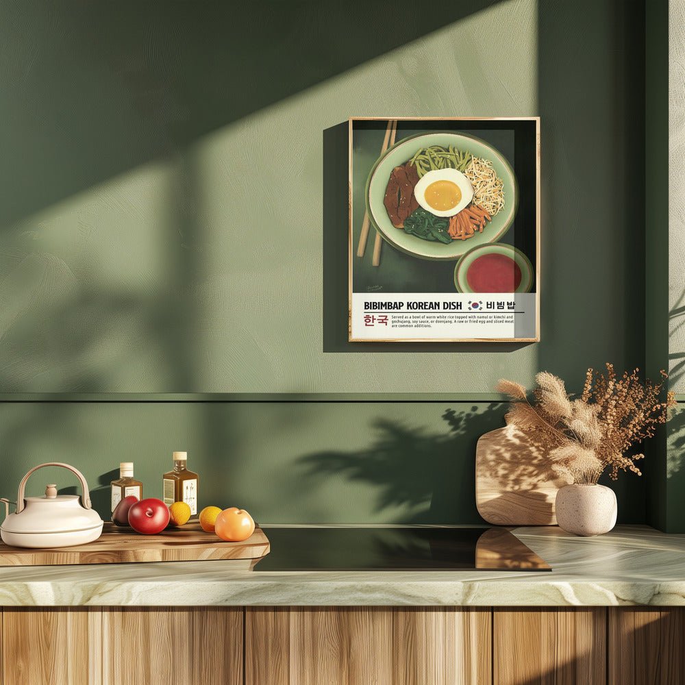 Bibimbap Poster - Corkframes.com