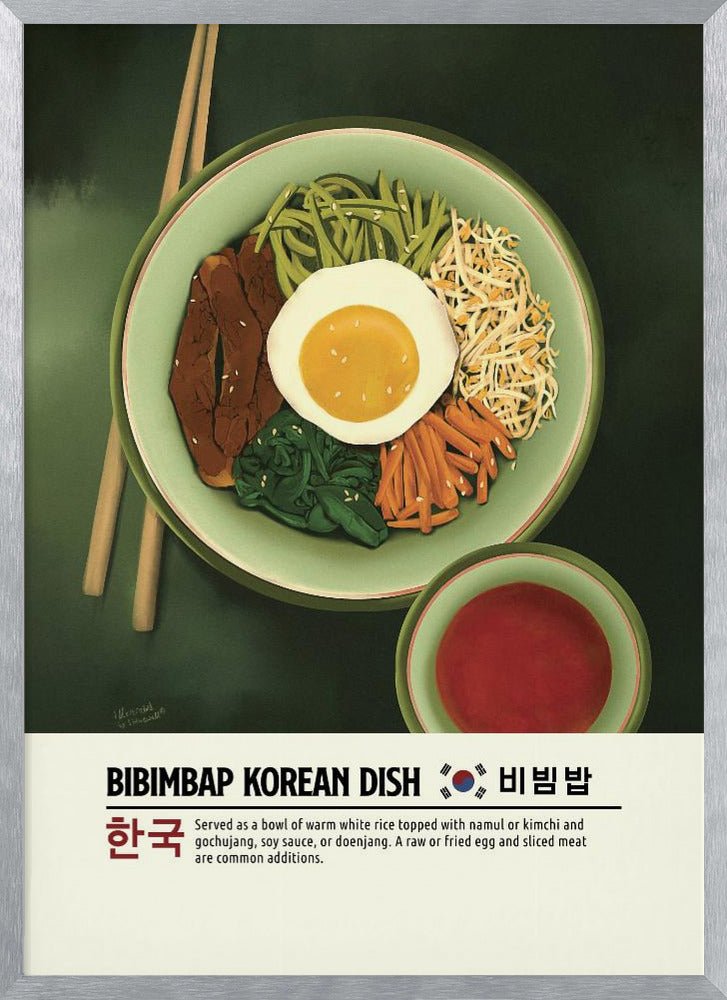 Bibimbap Poster - Corkframes.com