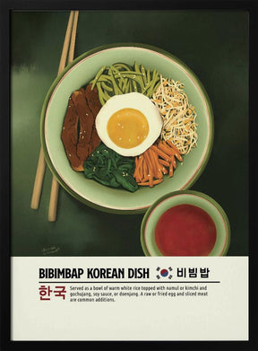 Bibimbap Poster - Corkframes.com