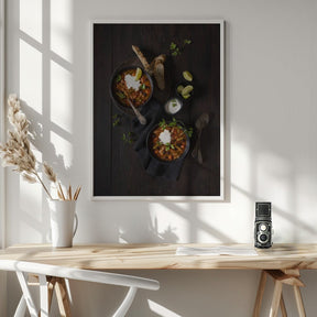 Black Beans and Cabbage Soup Poster - Corkframes.com