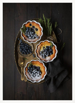 Blackberry Cheesecake With Rosemary Poster - Corkframes.com