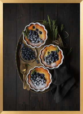 Blackberry Cheesecake With Rosemary Poster - Corkframes.com