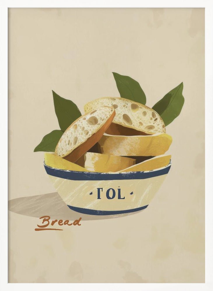 Bread Bowl Kitchen Poster - Corkframes.com