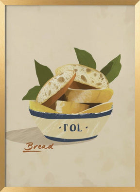 Bread Bowl Kitchen Poster - Corkframes.com