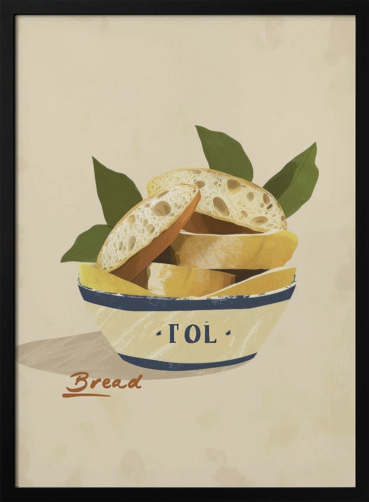 Bread Bowl Kitchen Poster - Corkframes.com