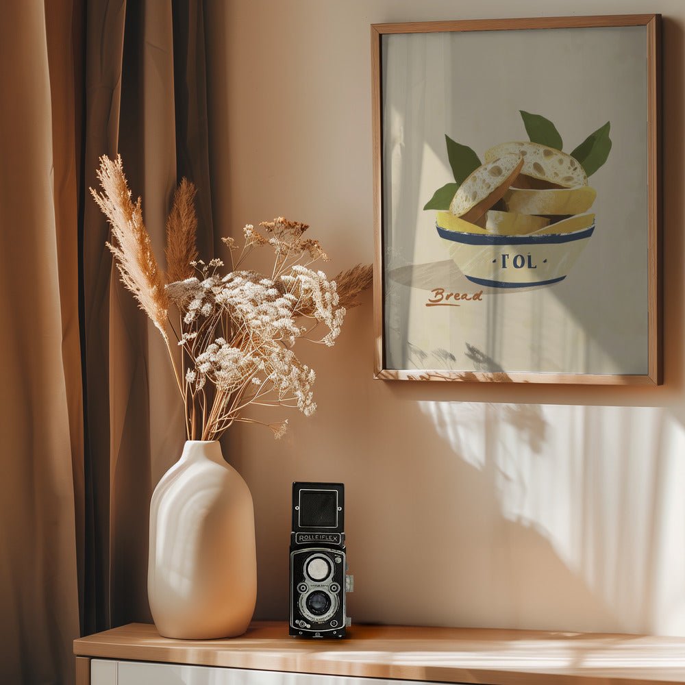 Bread Bowl Kitchen Poster - Corkframes.com