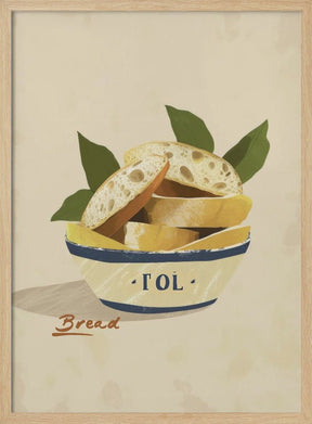 Bread Bowl Kitchen Poster - Corkframes.com