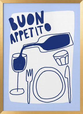 Buon Appetito Poster - Corkframes.com