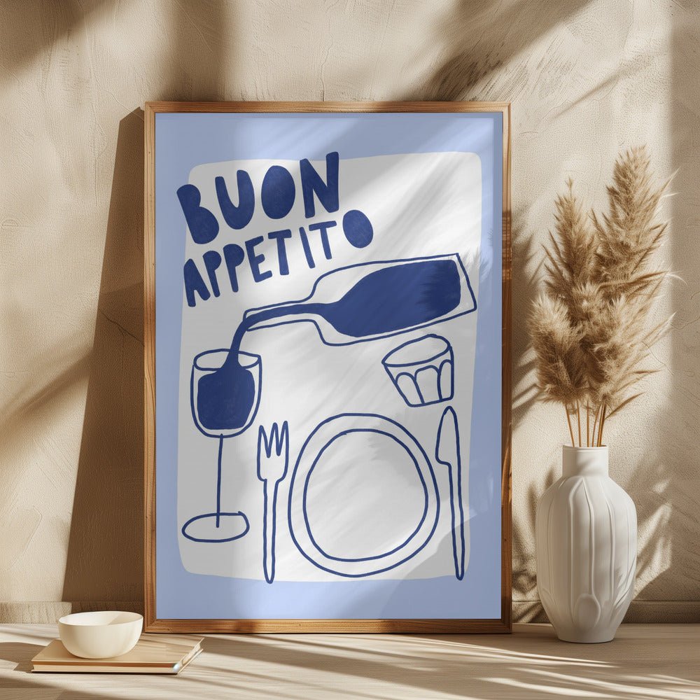 Buon Appetito Poster - Corkframes.com