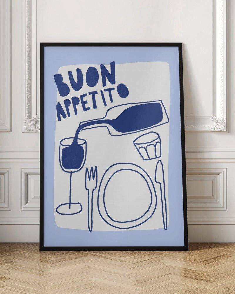 Buon Appetito Poster - Corkframes.com