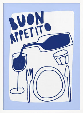 Buon Appetito Poster - Corkframes.com