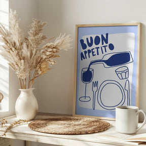 Buon Appetito Poster - Corkframes.com