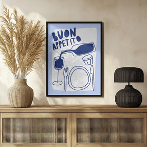 Buon Appetito Poster - Corkframes.com